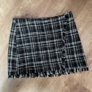 Tweed Mini Skirt